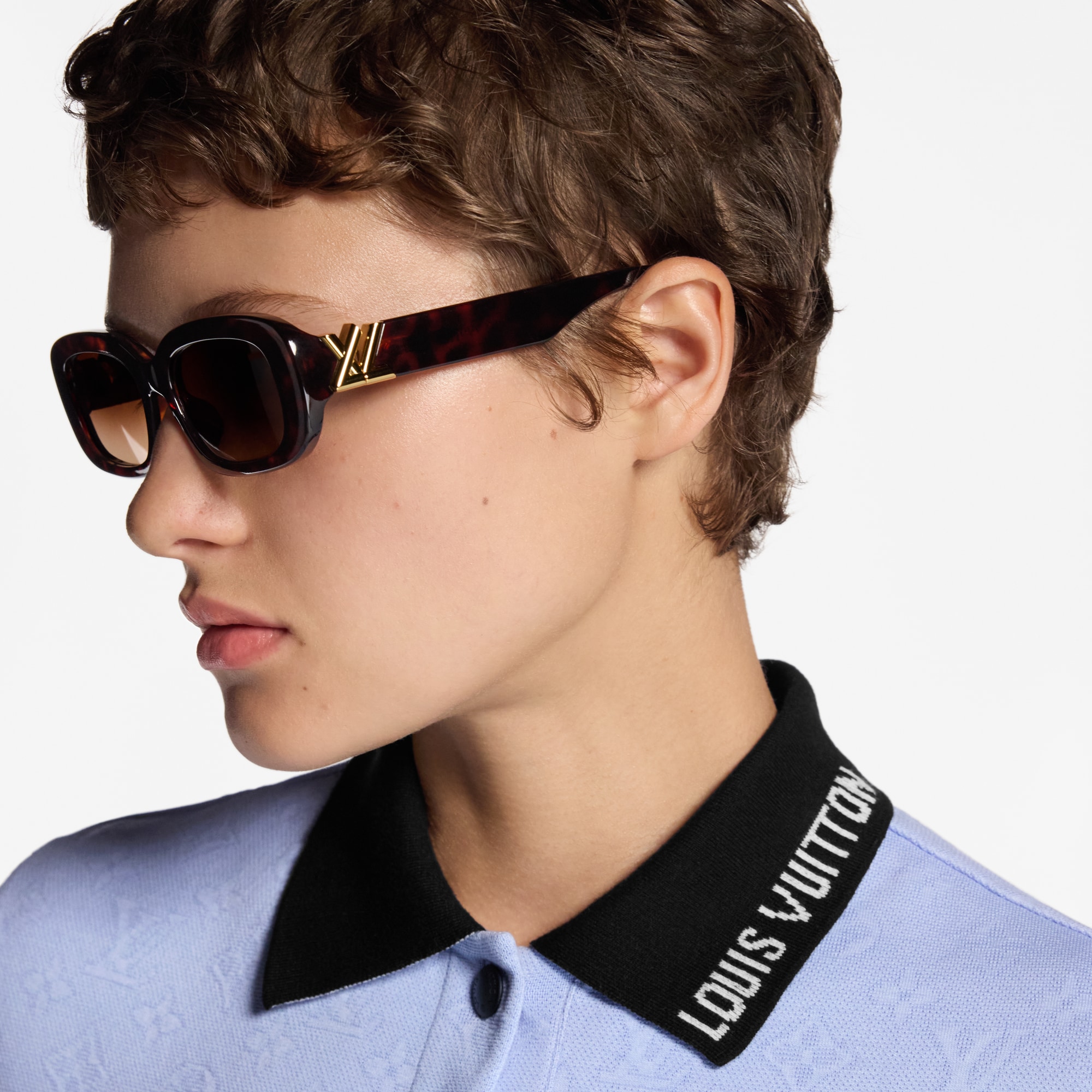 LV GO-14 Oval Sunglasses - Luxury S00 Brown | LOUIS VUITTON